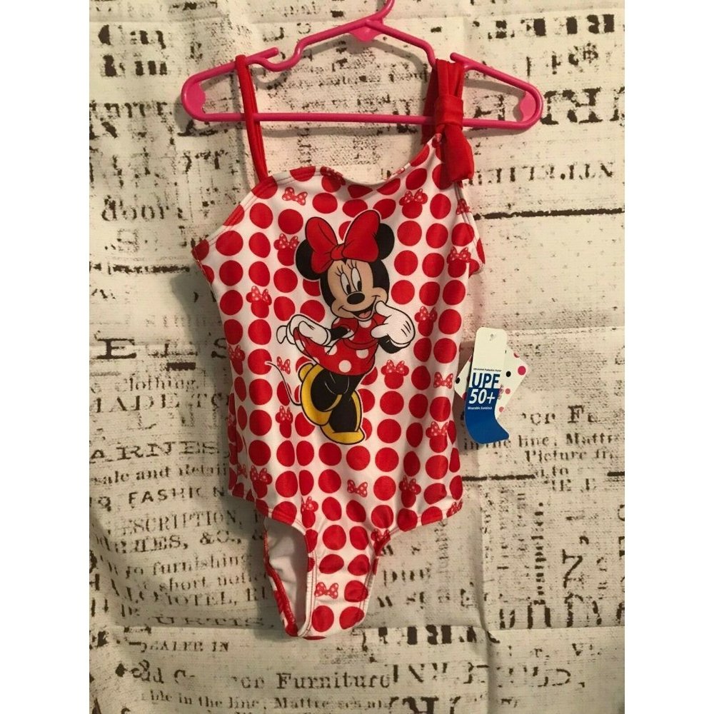 Toddler Girls Swimsuit   Minnie Mouse Disney